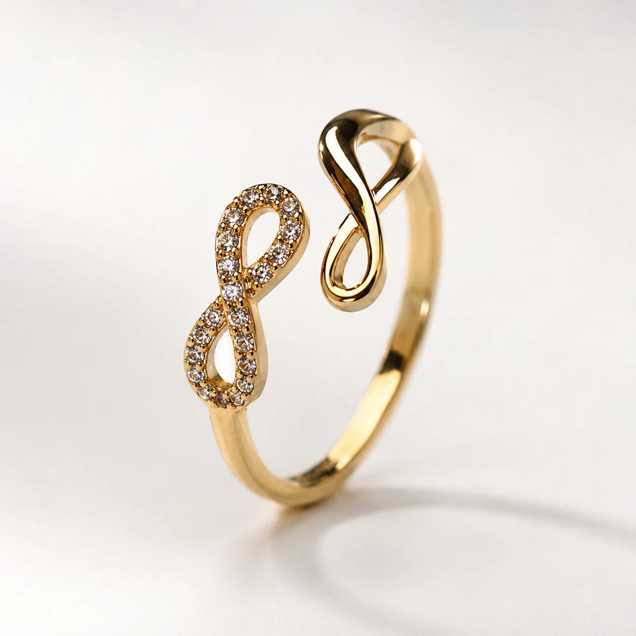Anillo Cristal Rectangular