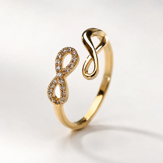 Anillo Cristal Rectangular