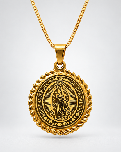 2 Medallas Virgen María