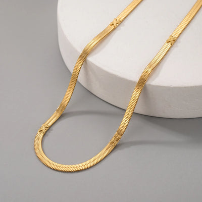 Collar de Cadena Plana
