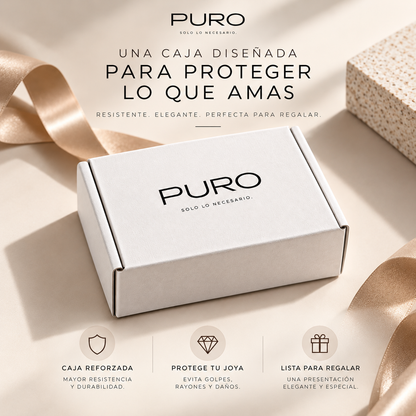 Luz · Cadena y cruz en plata 925 para mujer
