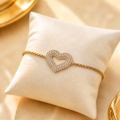 Pulsera Corazón Abierto